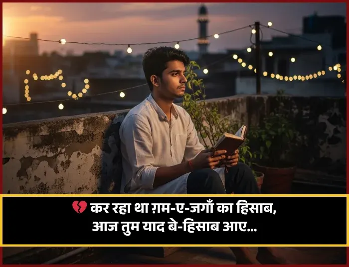 2 Line Sad Shayari on Life