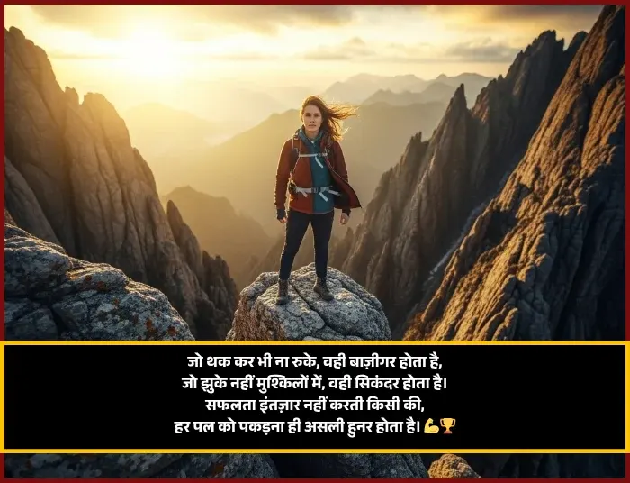 Attitude Motivational Shayari
