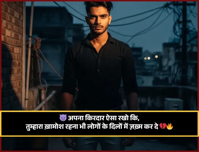 Attitude Shayari in Hindi