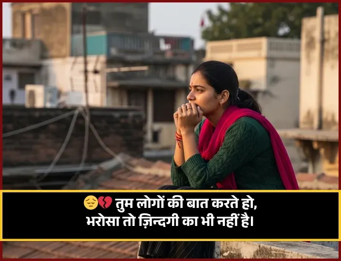 Bimar Sad Shayari on Life