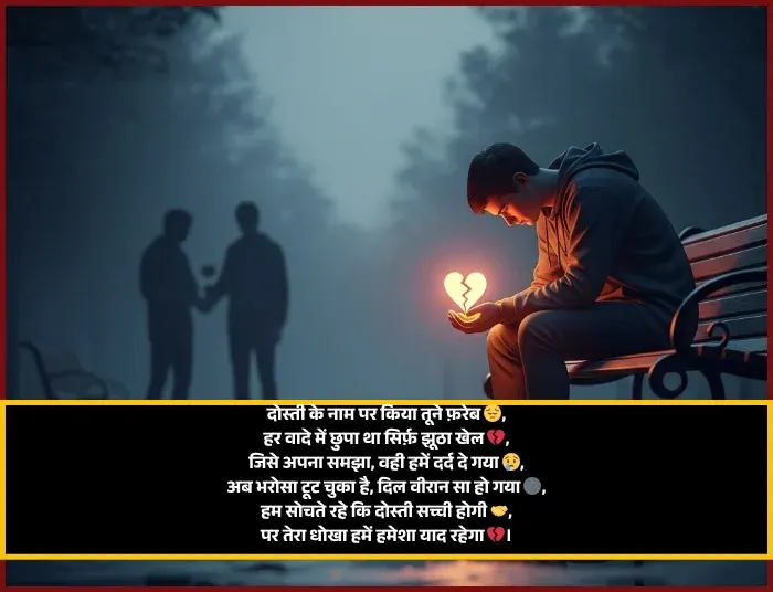Bharosa Rishte Dhokebaaz Shayari
