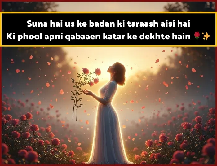 Flower Shayari in English 2 Line