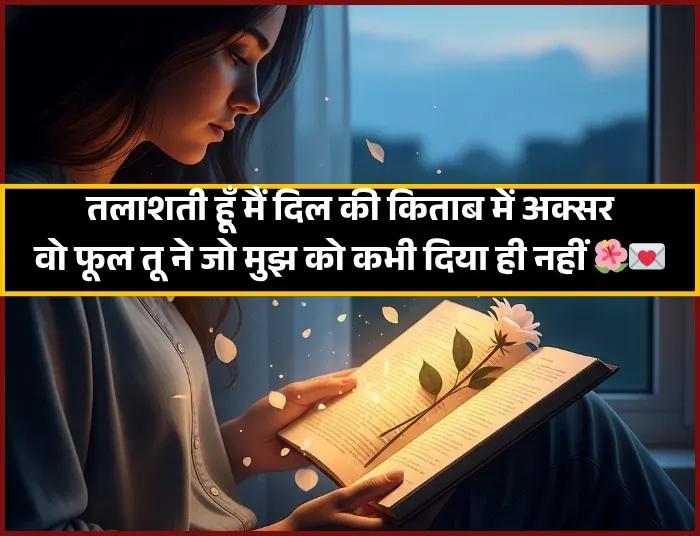Flower Shayari in Hindi 2 Line