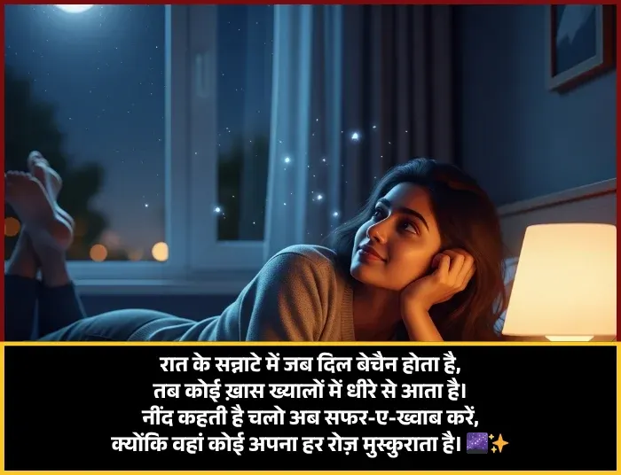 Good Night Shayari