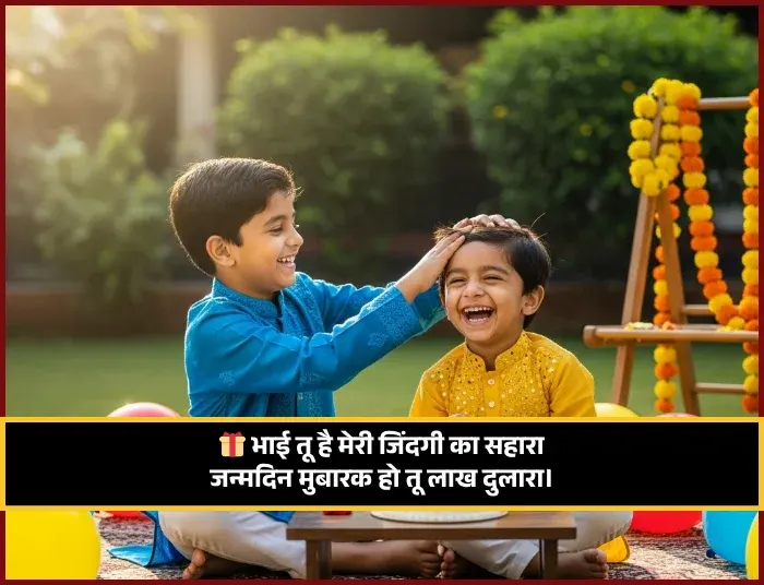 Happy Birthday Bhai Ke Liye Shayari