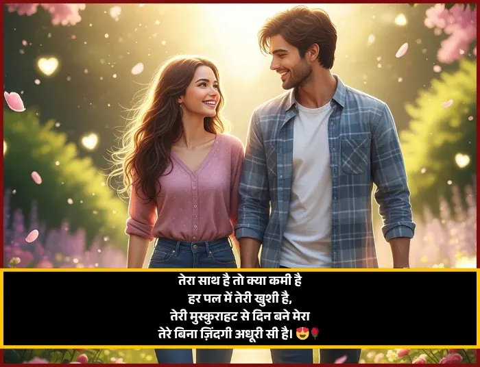 Heart Touch True Love Husband Wife Shayari