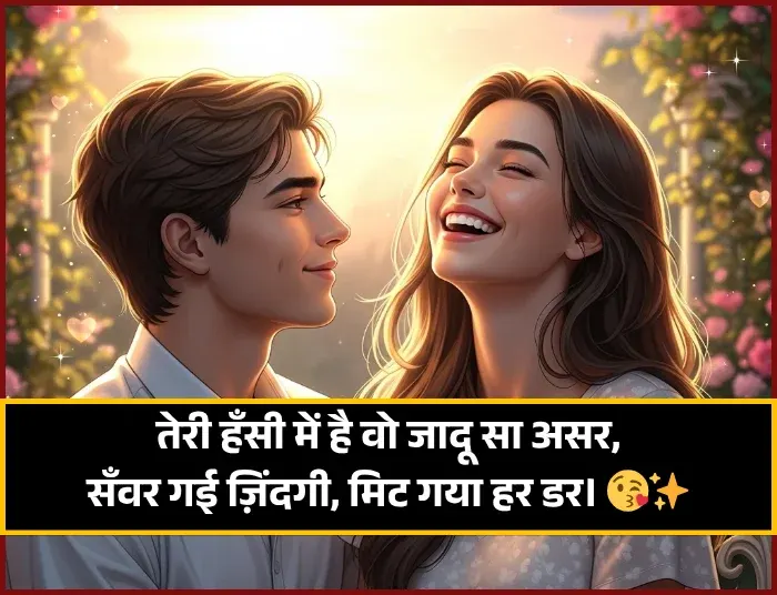 Kiss Romantic Shayari