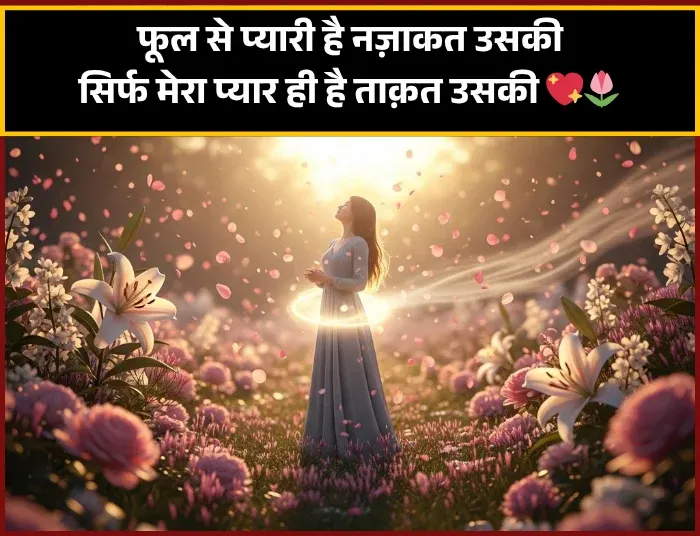 Love Flower Shayari