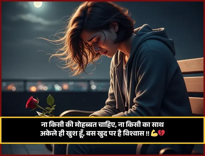 No Love Shayari Attitude