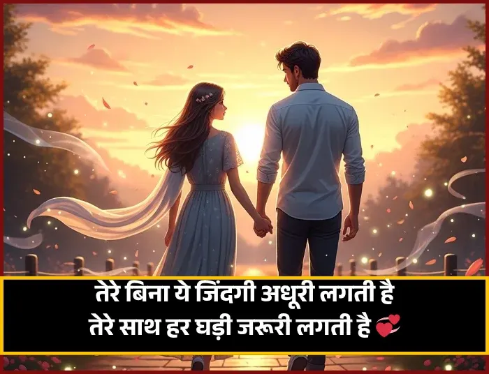 Romantic Couple Shayari