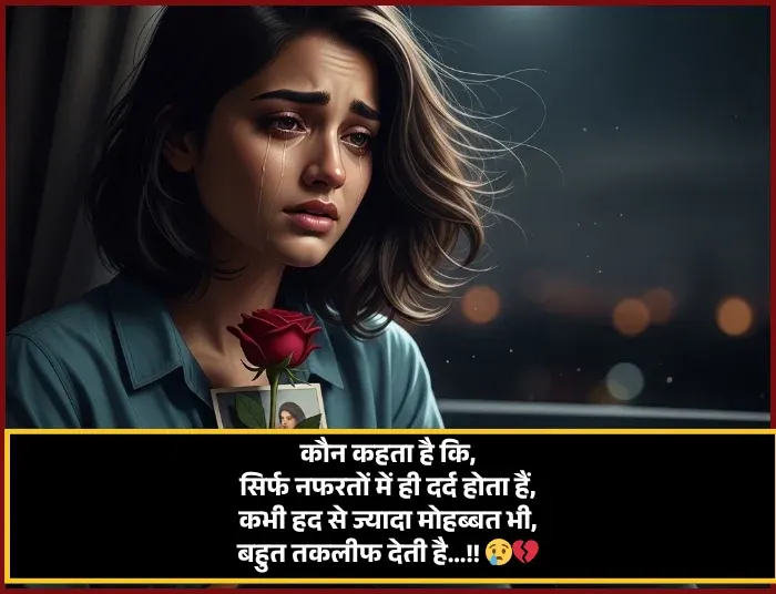 Sad No Love Shayari