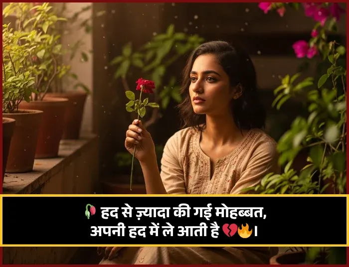 Sad Shayari on Life in Hindi