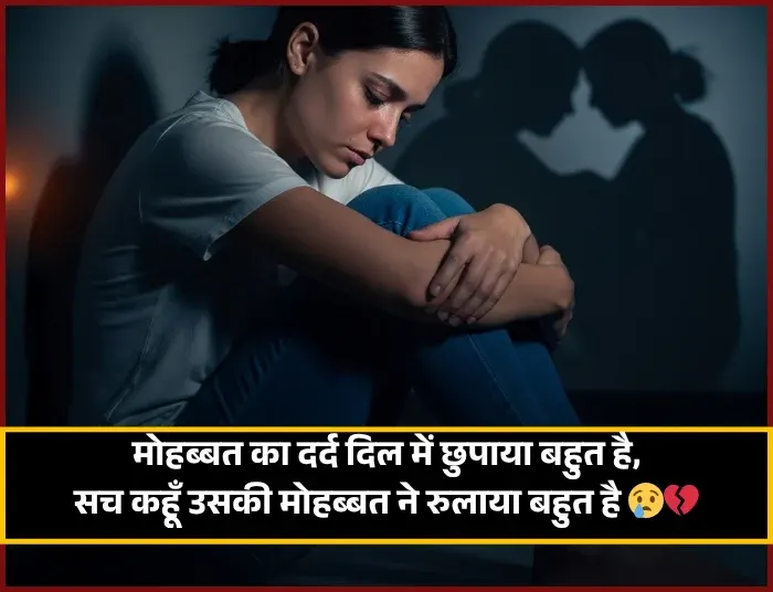 Sad Shayari 😭 Life 2 Line