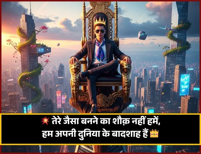 Stylish Shayari for Boy