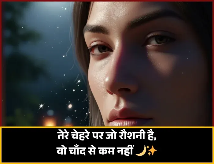 Tareef Shayari for Beautiful Girl in Hindi
