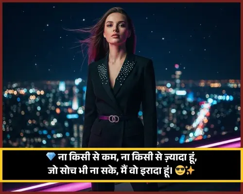 Attitude Shayari for Girls