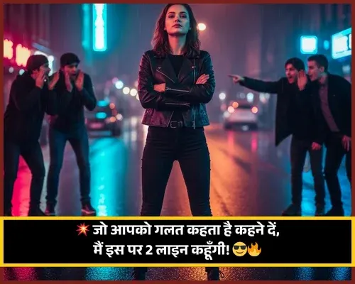 Attitude Shayari for Girls in Hindi