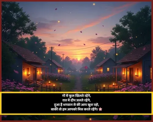 Good Evening Shayari for Friend
