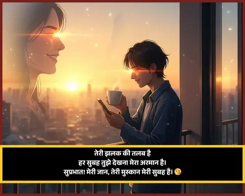 Kiss Good Morning Shayari Love