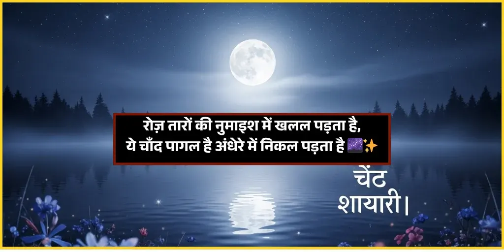 Moon Shayari